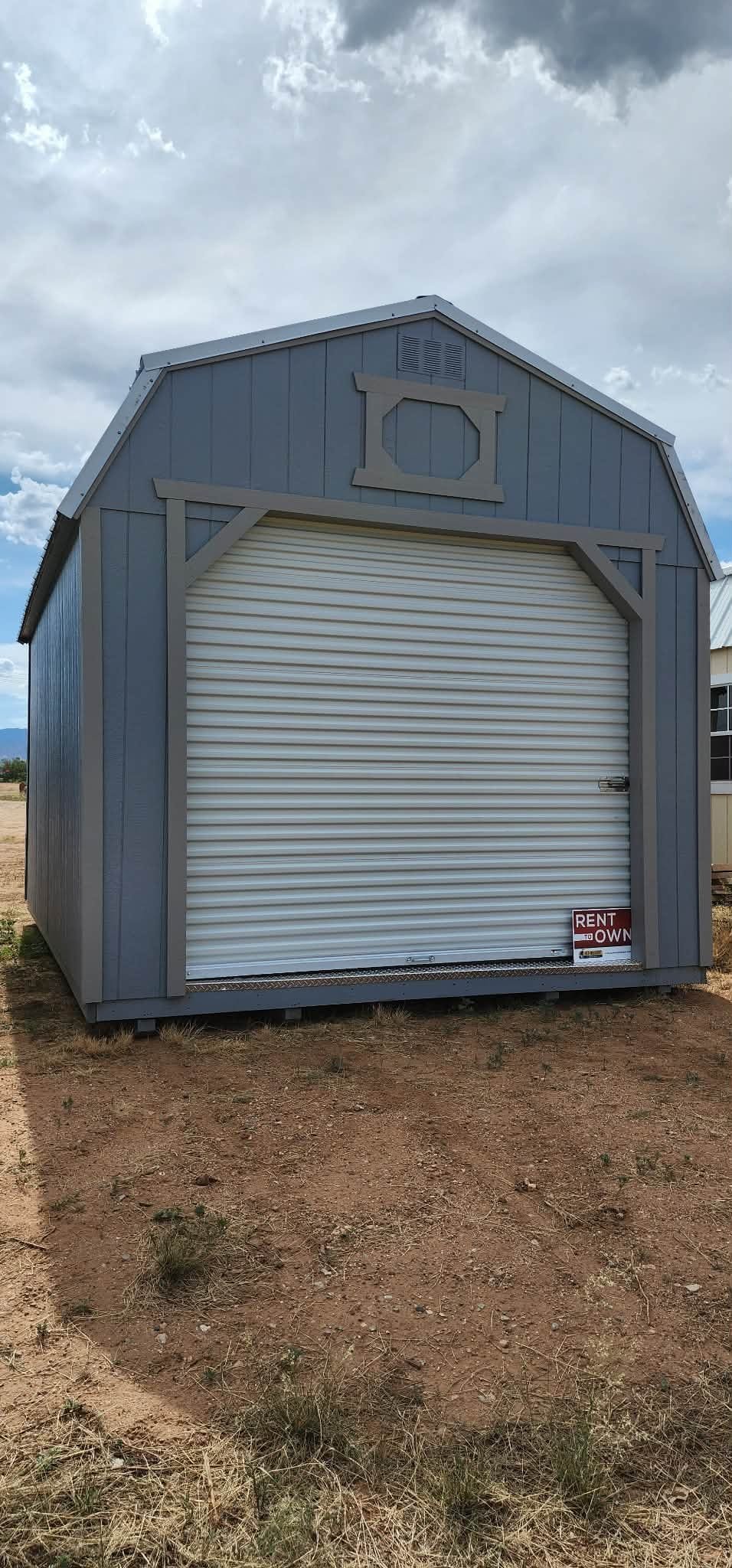 Premium outdoor storage shed