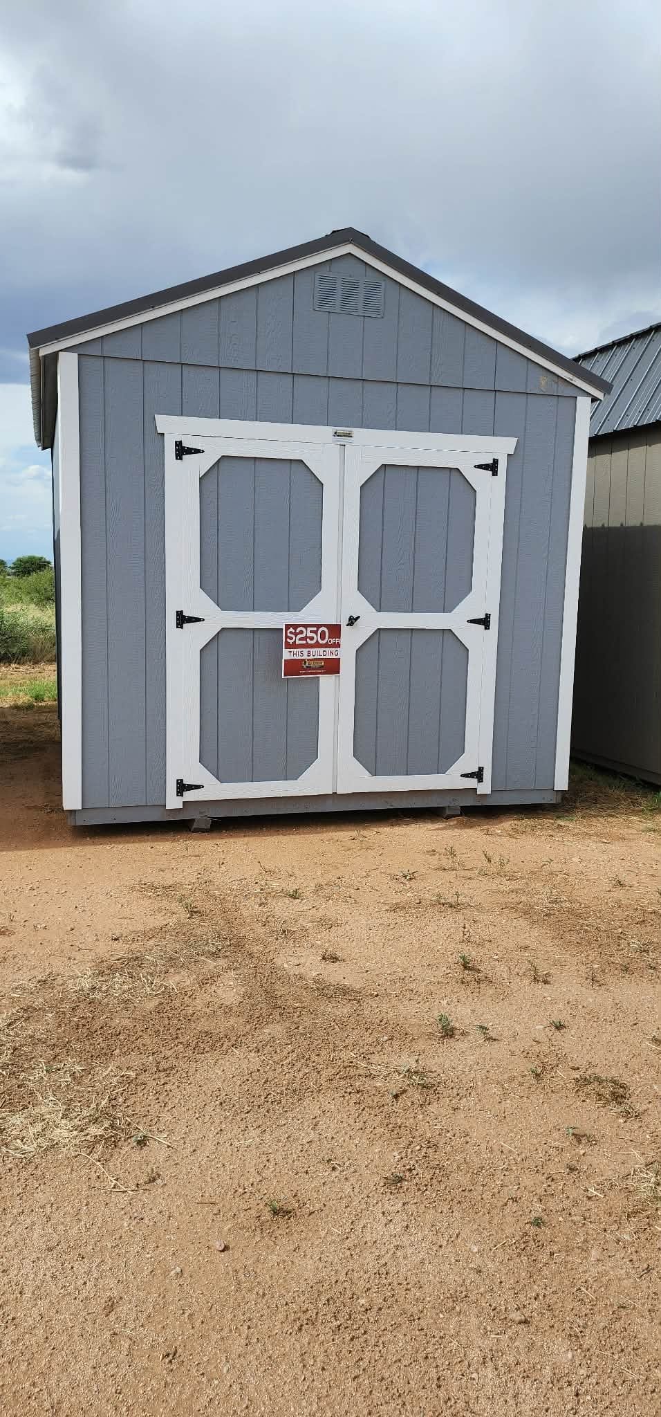 Premium outdoor storage shed