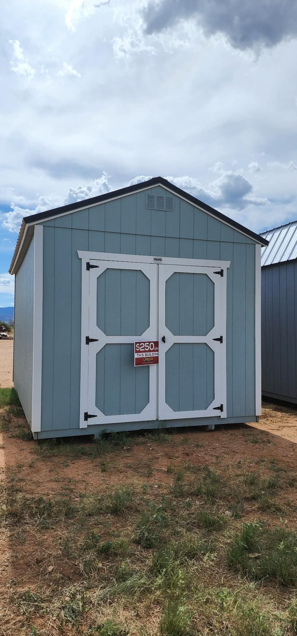 Premium outdoor storage shed