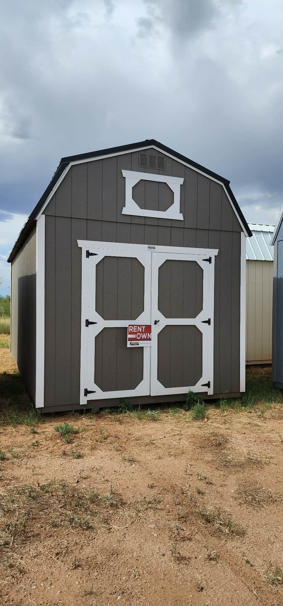 Premium outdoor storage shed